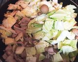 しめじとキャベツの肉炒め作り方3写真