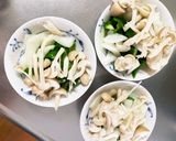 レンジ根菜春雨の梅オイスター温野菜サラダ作り方11写真