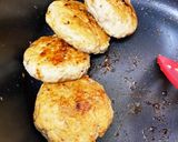 ＊鶏ひき・豚ひき　ふっくらお豆腐バーグ＊作り方10写真
