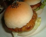バンズも手作り　ハンバーガー　～中力粉で作り方14写真