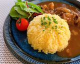 炊飯器で簡単★サフランバターライス作り方6写真