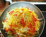 簡単キャベツたっぷりのお好み焼き風作り方4写真
