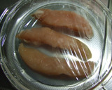 蒸し鶏と揚げごぼうのおかずサラダ☻作り方1写真