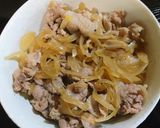 簡単、松屋風豚丼作り方8写真