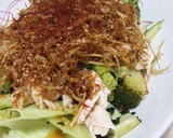 蒸し鶏と揚げごぼうのおかずサラダ☻作り方9写真