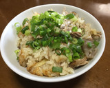絶品！煮豚とキノコの炊き込みご飯作り方6写真