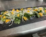 簡単おつまみ！甘橙と白身魚のカルパッチョ作り方4写真