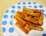 簡単おつまみ♫ちくわぶでトッポギ風作り方4写真