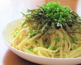 ひきわり納豆とわさびのマヨごま醤油パスタ作り方3写真