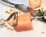 フォークで簡単♫短い野菜等のピーラー作り方2写真