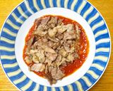 なすと豚肉のトマトチーズ焼き❤️ワンパン作り方6写真