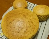 ★チョコ不使用★ミニーデコケーキ作り方1写真