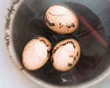 中国伝統茶叶蛋ことお茶の煮卵作り方2写真
