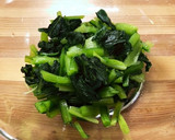 小松菜と油揚げの甘酢マヨネーズ和え作り方1写真
