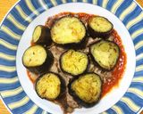なすと豚肉のトマトチーズ焼き❤️ワンパン作り方7写真