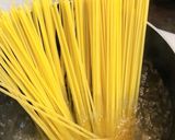 シラス・ネギ・きのこの柚子胡椒パスタ作り方8写真