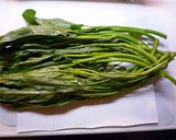 空芯菜は塩だけで~♫♬♫作り方1写真