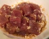 ポケ　ガーリック醤油作り方3写真