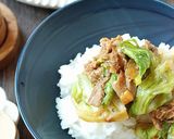 材料２つ♪春キャベツと豚のうま味噌炒め作り方4写真