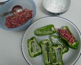 納豆好きさんのためのピーマンの挽肉詰め作り方3写真