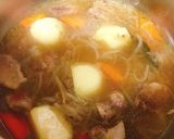 豚肉と小蕪のクリームシチュー生姜風味作り方7写真