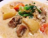 豚肉と小蕪のクリームシチュー生姜風味作り方11写真
