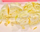 簡単☆豚バラとキャベツの煮物♪作り方1写真