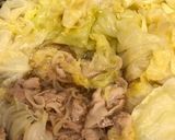 簡単☆豚バラとキャベツの煮物♪作り方8写真