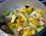 夏野菜とお豆のスープ作り方2写真