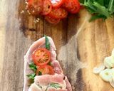 お弁当にも【大葉トマトの豚巻きピカタ】作り方1写真