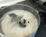超簡単！豚肉とわかめの冷たいそうめん♪作り方3写真