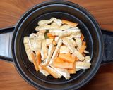 レンジで簡単！春の味。ふきの煮物作り方3写真