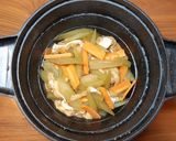 レンジで簡単！春の味。ふきの煮物作り方4写真