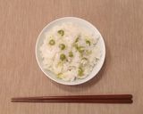 春に美味しい！グリンピースごはん作り方4写真