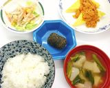 【病院】オムレツミートソース【給食】作り方9写真