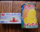 簡単デザート　パインとクリームチーズ作り方1写真