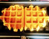 HMとワッフルメーカーで！きなこワッフル作り方4写真