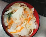 休校レシピ 11 春野菜のスープパスタ作り方4写真
