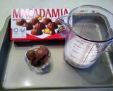 レンチン！ナッツチョコミルク作り方1写真