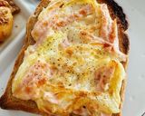 パン屋さんの味！おかずオニオントースト作り方7写真