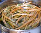 つくしと野草、高野豆腐のかき揚げ作り方1写真