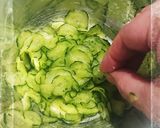 簡単&時短！きゅうりとハムの混ぜご飯作り方1写真