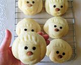 かわいいお顔の白いミルクパン＊母の日にも作り方11写真