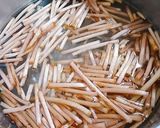 マクロビ☆つくしのナッツきんぴら作り方1写真