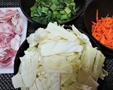 豚肉とキャベツのペッパーオイマヨソテー作り方2写真