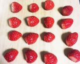 旬の苺でイチゴジャム作り方1写真
