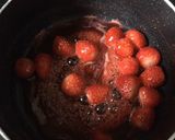 旬の苺でイチゴジャム作り方4写真