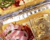油揚げの2種のピザ風...。卵もプラス。作り方3写真