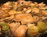 塩鶏とねぎの酒蒸し作り方4写真