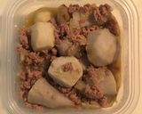 【簡単おかず】お袋の味里芋のそぼろ煮作り方4写真